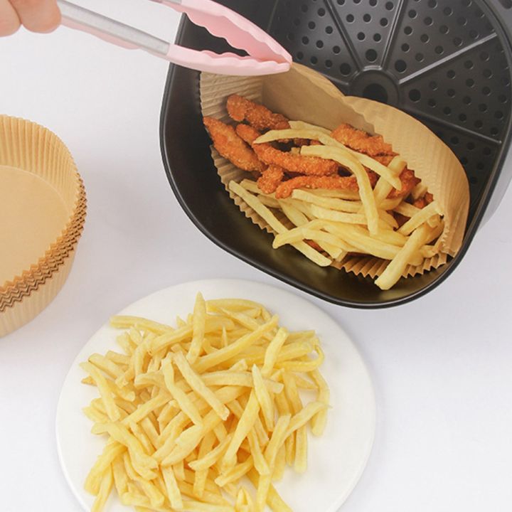 JINMY%20200Pcs%20Air%20Fryer%20Parchment%20Paper%20Liners%20Non-Stick%20Disposable%20Liners%20Basket%20Unperforated%20Round%20Parchment%20Paper(White)%20-%20Image%202