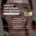 COSRX Advance Snail 96 Mucin Power Essence and Advance Snail 92 All in One Cream SET 100,100ML & 200ML. 