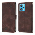 lthmy for OPPO Realme 9 Pro 5G/OnePlus Nord CE 2 Lite 5G Case Embossed Leather Wallet Flip Stand Cover. 