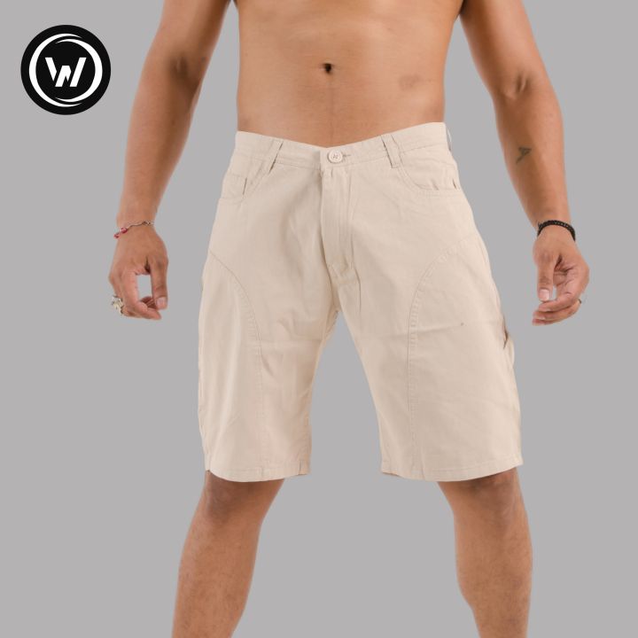 Wraon%20Cream%20Premium%20Cotton%20Carpenter%20Half%20Pant%20For%20Men%20-%20Fashion%20%7C%20Half%20Pants%20For%20Men%20%7C%20Men's%20Wear%20%7C%20Cotton%20Pants%20%7C%20-%20Image%203