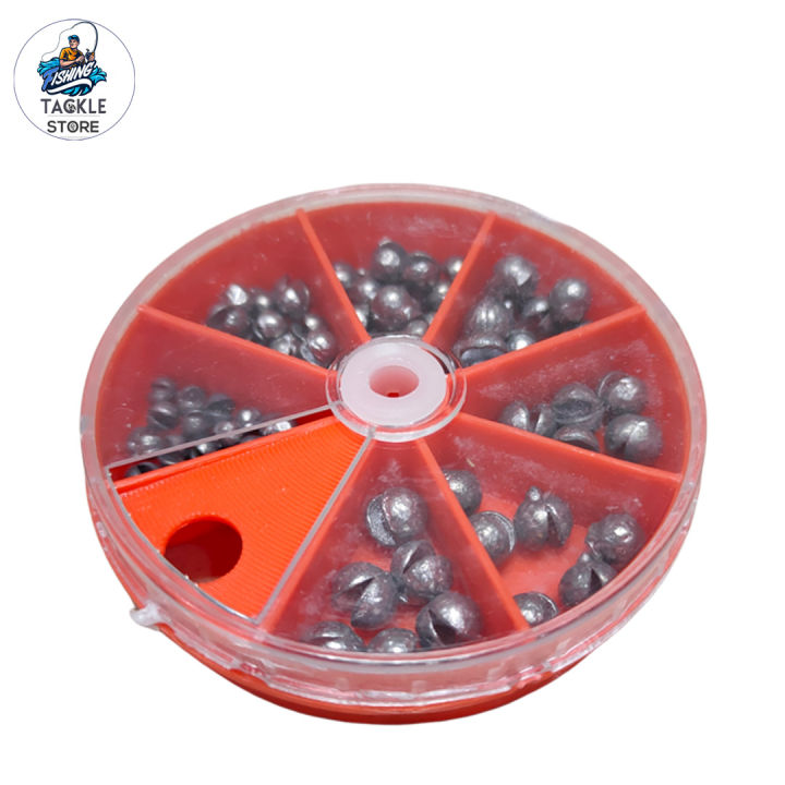 Split Shot Fishing Sinker 1BOX