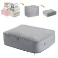 1pcs Ultra Space Saving Self Compression Organizer, Compression Storage Bags, Travel Compression Bags, Compression Packing Cubes for Comforters, Blankets, Clothes. 