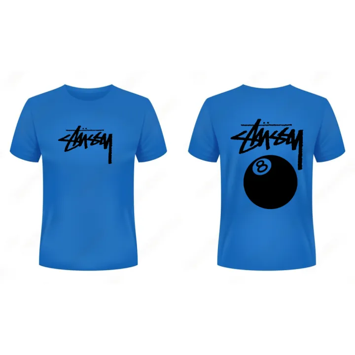 Stussy%208%20Ball%20Cotton%20Unisex%20Summer%20T-shirt%20-%20Image%208