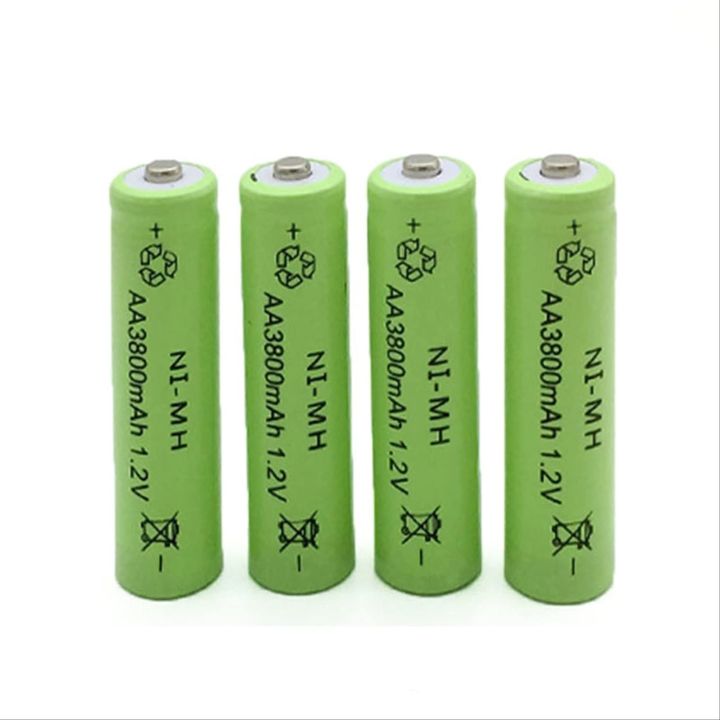 2025 NEW AA Size Rechargeable Battery 1.2V 3800mah 4pcs - ni-mh battery ...