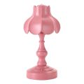 European Lotus Mini LED Night Light for Mall Room Bar Home -Fuschia. 