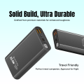 Ultima Turbocharge 20K 20000mAh Powerbank with 22.5W Fast Charging | Full Metal Body | Multi Layers Fire Protection | LED Display | Triple Ports |  Supports PD, QC3.0, Universal Compatibility | 2 Way Charging | ChargeSafe Technology Power bank. 