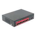 Netis P110C 10 Port Fast POE Switch With 8 Out And 2 IN Port. 