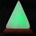 3X Himalayas Crystal Salt Lamp USB Led Pyramid Salt Crystal Lamp Crystal Decorative Lamp Atmosphere Atmosphere Lamp. 