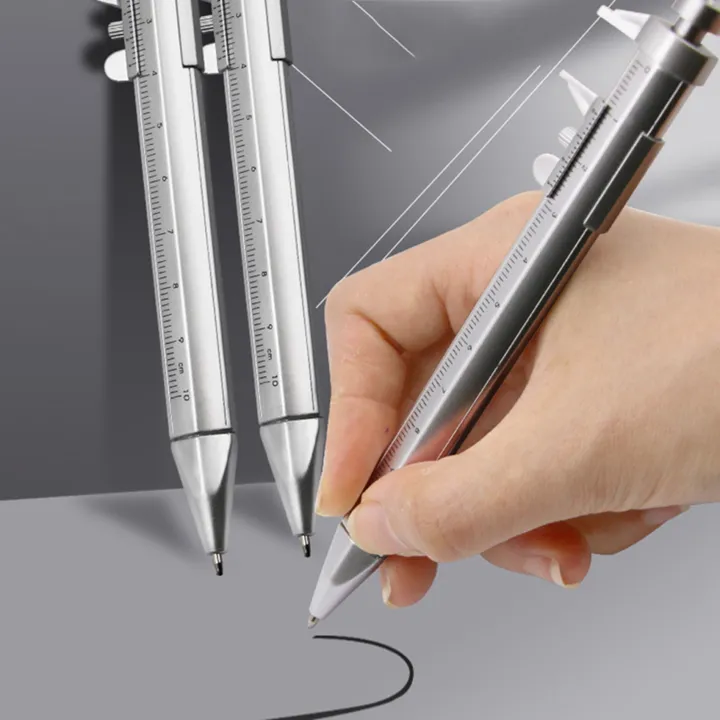 OUMERY%2010Pcs%20Multifunction%201.0mm%20Gel%20Ink%20Pen%20Vernier%20Caliper%20Roller%20Ball%20Pen%20Stationery%20Ball-Point%20Pens%20Blue%20Ink%20-%20Image%208