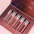 Liquid Lipstick Set Velvet Matte Lip Gloss Waterproof Lasting For Women. 