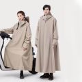 Fashion Foldable Electric Car Rain Coat Waterproof Wide Hat Brim Riding Gear Rain Jacket Full-Body Independent Non Disposable Motorcycle Raincoat Outdoor Activities Tool. 