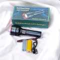 LED Flashlight 26650 Lithium Battery High Powered Imported Torch Emergency light Power Bank. 