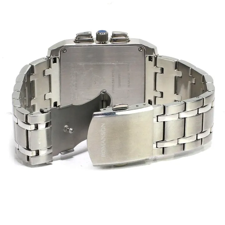 Romanson%20Tm3250Fm%20Sports%20Multi-Function%20Watch%20For%20Men-%20Black/Silver%20-%20Image%204