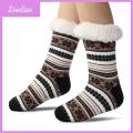 Ziwelan Slipper Socks with Extra Soft Lining Cozy Winter Slipper Socks with Non-slip Grips for Men Women Ultra Thick Cashmere Warm Fuzzy Home Socks Silicone Grip Slipper Socks for Women. 
