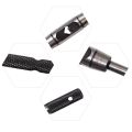 Adjustable Tap Wrench Handle, for Metric M1-M8 Taps, Tap Reamer Tapping Hand Tool, Die-Casting Body. 