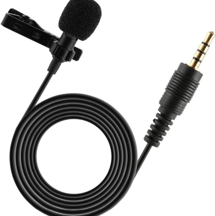 Portable Professional Grade Lavalier Microphone 3.5mm Jack JH043-A