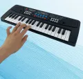 37-Key Portable Electronic Music Keyboard Piano - Gift for Kids with Microphone. 