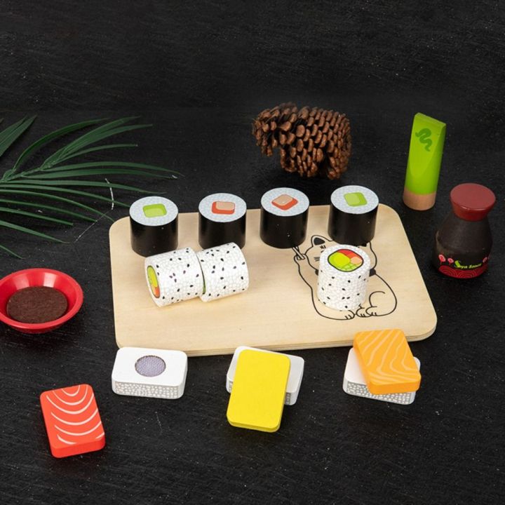 Japanese%20Style%20Sturdy%20Wooden%20Simulation%20Sushi%20Toy%20Funny%20Design%20Simulation%20Japanese%20Style%20Food%20Set%20Interactive%20Educational%20Wooden%20Food%20Set%20Pretend%20Play%20-%20Image%204