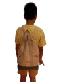 Hemp Backpack | Eco-Friendly Bag| Hippie Bag| Drawstring Hemp Bag | Handmade | Made in Nepal. 