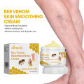 Ximonth 60g Bee Venom Skin Smoothing Cream Repair Vein Varicose Promotes Blood Circulation Reduce Spider Veins Leg Care Paste. 