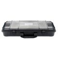 NCANRUI Waterproof Carry Tool Case Organizer Storage Box Camera Photography Protector Instrument Tool Box with Sponge. 