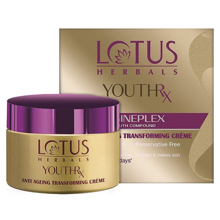 Lotus Herbals YouthRx Anti-Ageing Transforming Day Cream SPF25 50g