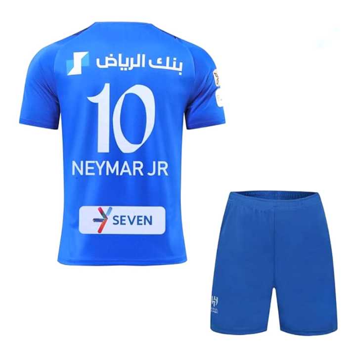 Al Hilal Saudi club Home NEYMAR JR 10 printed Jersey
