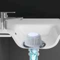 Floor Drain Catcher Silicone Sink Filter, Washbasin Anti Clogging Hair Blocker, Shower Bathtub Drinage Bathroom Accessories. 