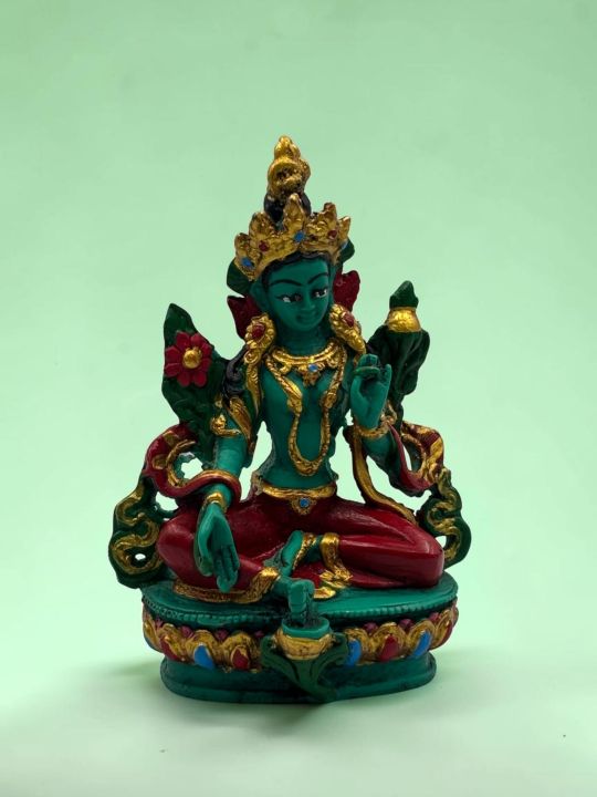 Green%20Tara%20Idol%2012%20cm,%20160g%20%E2%80%93%20Buddhist%20Goddess%20Statue%20for%20Home,%20Puja,%20Meditation%20&%20Decor%20-%20Image%206