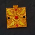 Panchadhatu Jantar Gold Design Pendant Only – Traditional & Stylish Nepali Jewelry for Men & Women. 