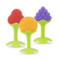 New Baby Teether Fruit Shape Silicone Safe Teething Chew Toys Infants Pacifier. 