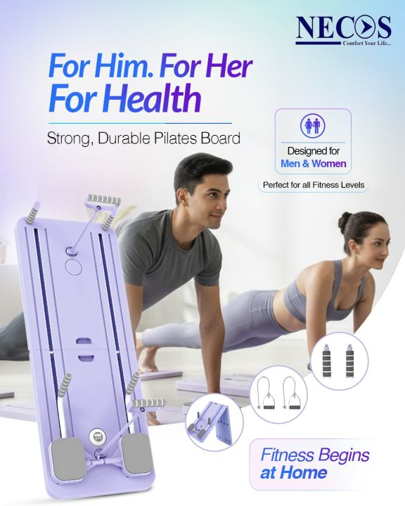 Necos%20Foldable%20Pilates%20Reformer%20Board%20with%20Ab%20Roller,%20Ab%20Exercise%20Machine,%20Multi-Functional%20Pilates%20Board%20for%20Home%20Workouts,%20Full%20Body%20Pilates%20Core%20Trainer,%20Abdominal%20Board%20For%20Men%20and%20Women%20Unisex%20-%20Image%203