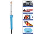 80W Plastic Welding Kit ,Plastic Welder Kit with 40 Rods 1 Mesh Wire Brush Welder Tools. 