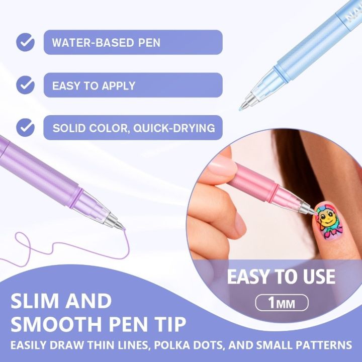 10/12%20Colors%20New%2010/12%20Colors%20Nails%20Art%20Marker%20Pens%20Waterproof%20Quick%20Dry%20Nail%20Brush%20Marker%20Sets%20Drawing%20Painting%20Manicure%20Tools%20Nail%20Art%20Polish%20Pens%20for%20Nail%20Decoration%20-%20Image%207