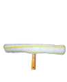Window Tool 2 in 1(Combined Tool of Window Washer & Window Squeeze) (Yellow)- 35 cm. 