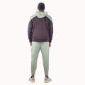 Daami Convertible Men Colorblock Co-ords Track Suit (Dark Coffee). 