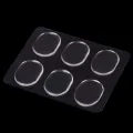 6 Pcs Drum mute pad silicon gel muffler percussion instrument silencer practice FUHENG. 