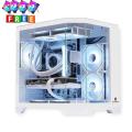 Gaming PC Dreamer Mini White PC Case M-ATX Acrylic Transparent for Home/ Office and Gammer - PST. 