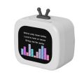 Multifunction TV Appearance Mini Bluetooth Speaker with Screen Multifunctional Mini Wireless Sound Box High Sound Quality Stereo Sound Subwoofer Portable Subwoofer Travel Outdoor. 