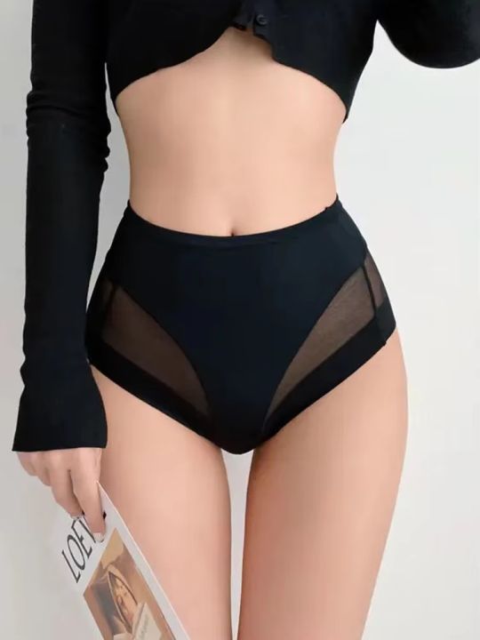 New%20style%201/2/3/4%20Pcs%20Womens%20Slimming%20Panties%20High%20Waist%20Tummy%20Control%20Briefs%20Female%20Trainer%20Shaping%20Underpants%20Underwear%20-%20Image%203