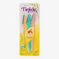 Tinkle Face & Eyebrow Stainless Razors (Pack of 3). 