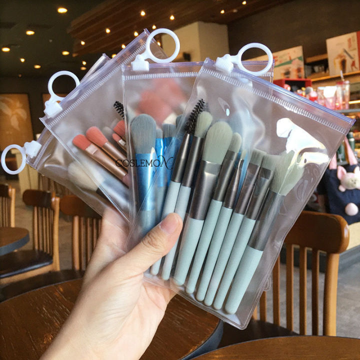 2025Makeup Brush Set Eyeshadow Concealer Loose Powder Brush Blending Makeup Brushes Cute Mini Professional Beauty Cosmetic Tool 8pcs