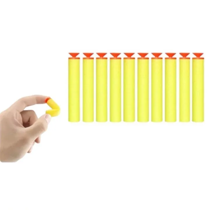 Toys%20World%20%7C%20Soft%20Bullet%20Refill%20Soft%20Foam%20Bullet%20for%20Nerf%20Series%20Blaster%20Gun%20Kid%20Toy%20Gun%20(Yellow%2050pcs)%20-%20Image%203