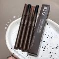 MZYZ liquid eyeliner pen is extremely fine, waterproof, long-lasting, natural and smooth, affordable, recommended for novices, not easy to smudge, miter pen cap. 