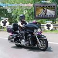ARELENE Motorcycle DVR Dash Cam Portable 5 Inch Wireless CarPlay Android Auto Screen GPS Navigation Waterproof Monitor. 