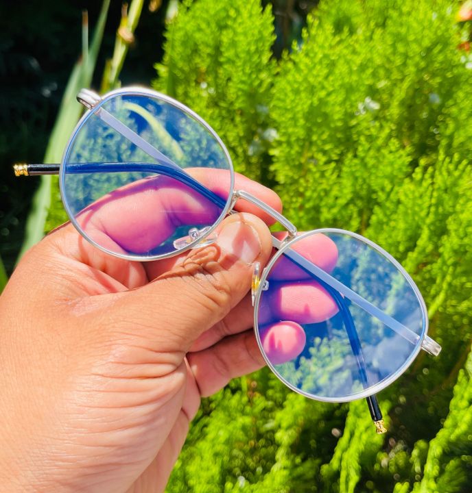 Unisex%20Blue%20Ray%20Cut%20Uv%20Protected%20Anti%20Scratch%20Eye%20Glass%20With%20Metal%20Frame%20For%20Mobile%20Gaming%20Reading%20Tv%20Laptop%20Pc%20&%20Driving%20-%20Image%202