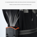 12000MAh Portable Hanging Waist Fan USB Charging Mini High Wind Power Fan for Outdoor Working. 