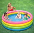 Intex Inflatable Swimming Pool For Kids Large (58"x13" Inchs) With Hand Pump. 