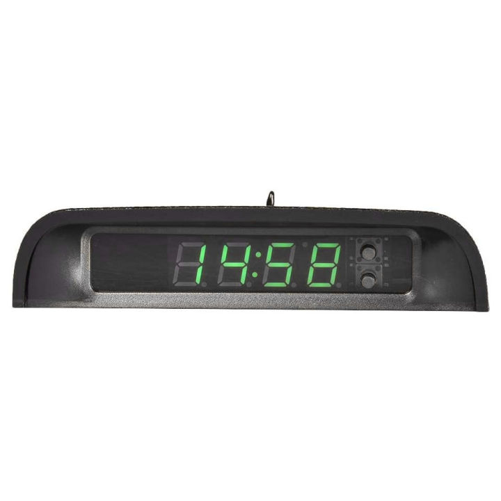 SRIWEN Car Clocks with Night Display Thermometer Auto Internal