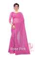 Self Design Bollywood Net Saree For Women. 